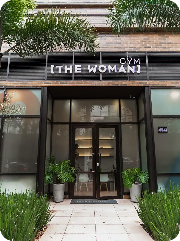 Fachada da The Woman GYM — academia boutique feminina